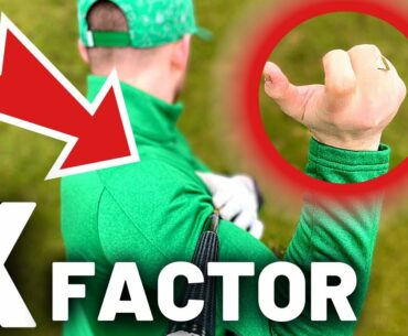 KNOWING THIS X FACTOR MOVE WILL MAKE YOU A BETTER GOLFER! Simple Golf Tips