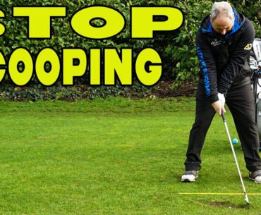 How To Stop Scooping At Impact (Golf Swing Tip)