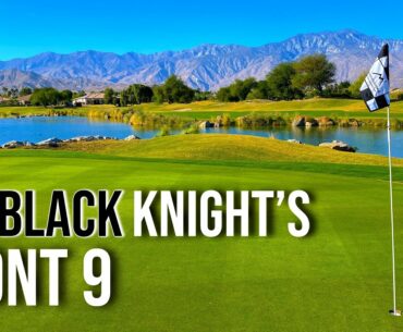 THE NORTH | Mission Hills North Gary Player FRONT 9 Course Vlog w/ Drone Flyovers | OVER 7,000y!