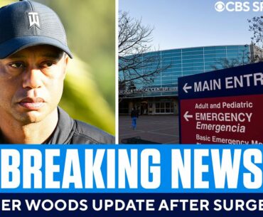 Tiger Woods Update: Golfer 'awake, responsive' after extensive right leg surgery | CBS Sports HQ