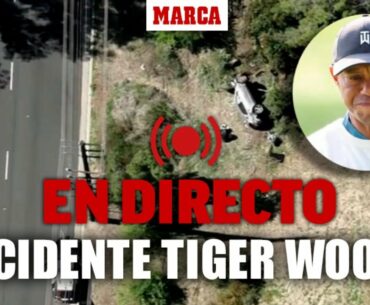 Tiger Woods, accidente de coche EN DIRECTO I Tiger Woods car crash