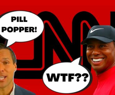 CNN anchor suggests TIGER WOODS crash PAINKILLER Related!? WITH NO PROOF AT ALL!
