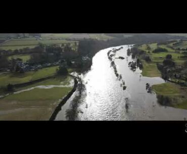 Peterculter - River Dee Flooding (21/02/21)