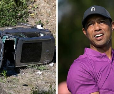Golf Star Tiger Woods nach Auto Unfall in Klinik