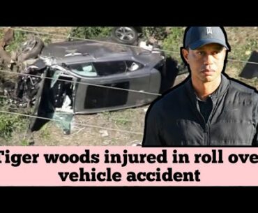 Tiger Woods injured in serious car crash in California