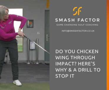 CHICKEN WING golf swing? Why & how to STOP it