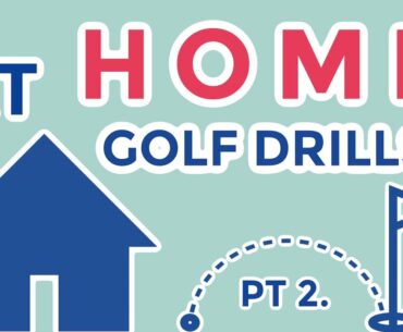 Practical AT HOME Golf Drills | Rain or Shine Golf