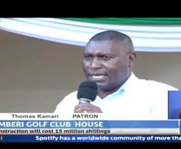 Governor Nyoro pledges to support the construction of Ndumberi Golf Club