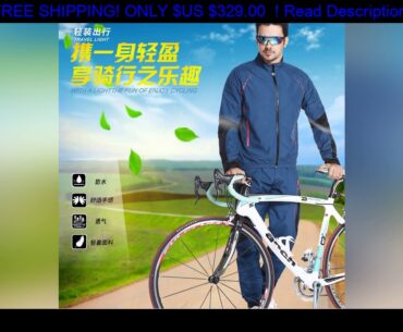 Lambda Men Cycling Sets Autumn Winter MTB Jackets Pants Fleece Sports Suit Thermal Suits Warm Up Bi