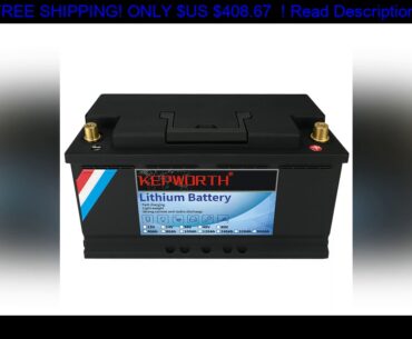 12V 100Ah LiFePO4 Storage Battery BMS Lithium Power Batteries 3000 Cycles For RV Campers Golf Cart