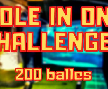 HOLE IN ONE CHALLENGE - 200 SHOTS- + Whats in My Bag