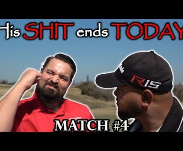 ENOUGH IS ENOUGH! Golf Match Play #4 Can Zach Win a Match?!