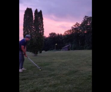 Golf Recovery After  A Bad Drive/Stinger Draw 2nd Shot