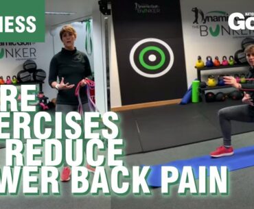 Home golf workout: Reduce lower back pain with these core exercises