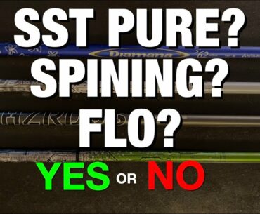 PUREing, FLOing, SPINING / Should You Align Your Golf Shafts?