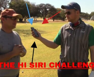 The Siri Challenge || Siri picks our golf clubs