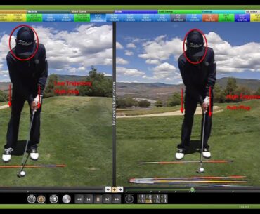 Two short game golf shots around the green with your putting grip.