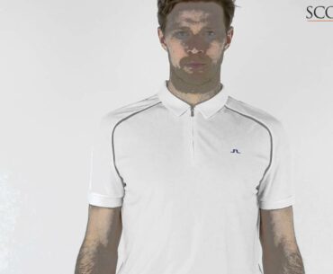 J Lindeberg Ethan TX Polo Shirt White