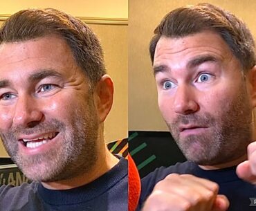 EDDIE HEARN “CANELO BEATS CALEB PLANT 10 OUT OF 10 TIMES, I’VE NEVER SEEN ANYBODY LIKE CANELO EVER!”