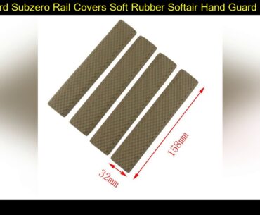Handguard Subzero Rail Covers Soft Rubber Softair Hand Guard Protector Cover Tactical Guad Rail M-L