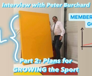 Peter Burchard Follow Up Interview Part 2 - Peter's Plans to Grow the Sport