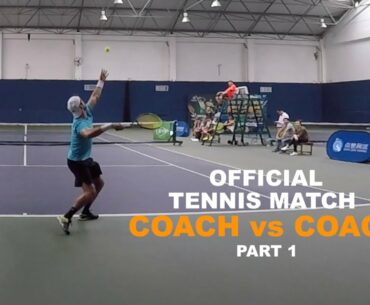 Official Tennis Match - Coach vs Coach (TENFITMEN - Episode 127)