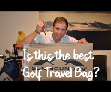 THE BEST GOLF TRAVEL BAG?! | Unboxing the Sun Mountain Club Glider Tour in 2020 & First Impressions