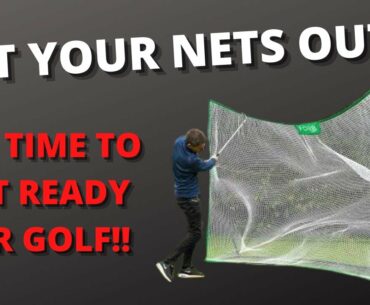 GOLF TIPS AND DRILLS FOR USING YOUR GOLF NET AT HOME!