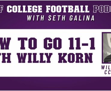 How to Go 11-1 With Willy Korn, Coastal Carolina Co-Offensive Coordinator | PFF College Football Pod