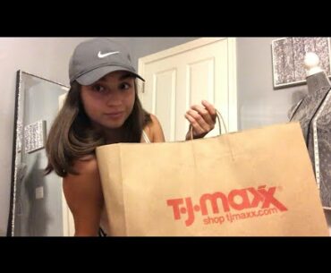 TJ maxx golf clothing try on haul!