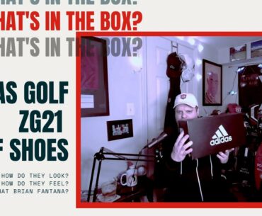 What's In The Box? The Adidas ZG21 Golf Shoes