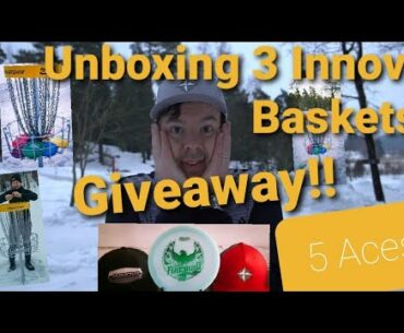 Unboxing 3 Innova Baskets: 5 Aces: Giveaway Sexton Firebird and more!