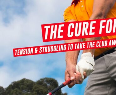 Golf Tips - THE CURE For Tension In Your Golf Swing