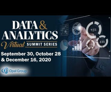 Opal Group's Data & Analytics Summit 2020 - The Three R’s of a Sound Enterprise Data Strategy