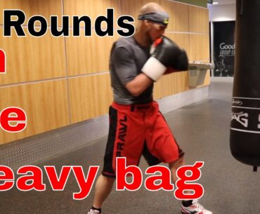 10 Round Heavy Bag Workout