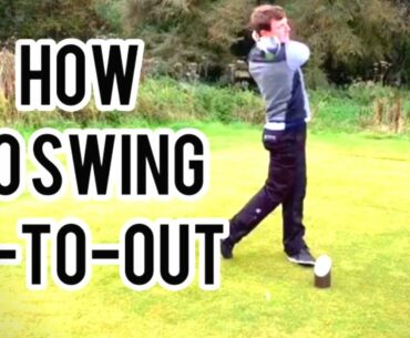 DRIVER HOW TO SWING MORE IN-TO-OUT (SIMPLE DRILLS)