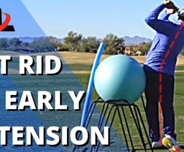 Get Rid of Early Extension and Learn to Rotate With This Drill | Milo Lines Golf