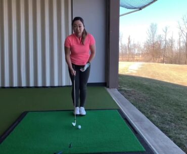 Stay Centered In Your Golf Swing with this Drill from PGA Coach Cathy Kim