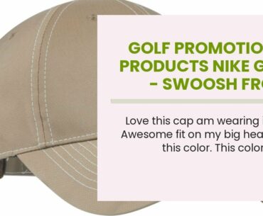 golf promotional products Nike Golf - Swoosh Front Cap