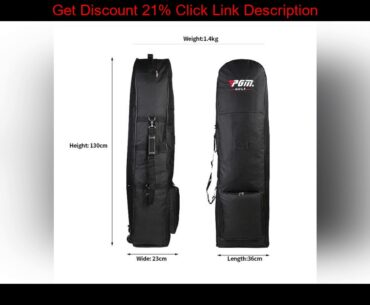 Best Golf Bag Travel With Wheels Large Capacity Storage Nylon Bag Practical Golf Aviation Bag Folda