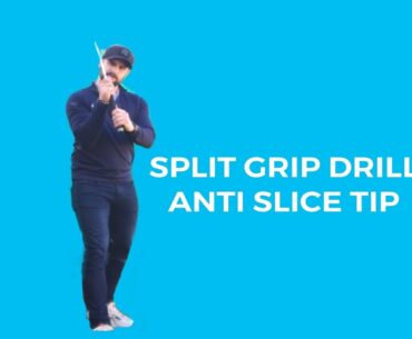 SPLIT GRIP DRILL - Anti Slice tip
