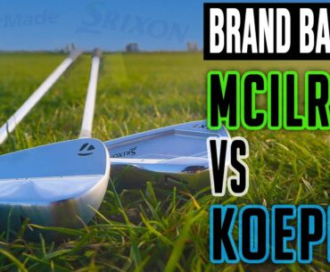 Rory McIlroy vs Brooks Koepka | TaylorMade P7MB vs Srixon ZX7 irons