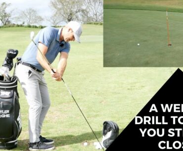 A WEDGE DRILL TO HELP YOU STICK IT CLOSE