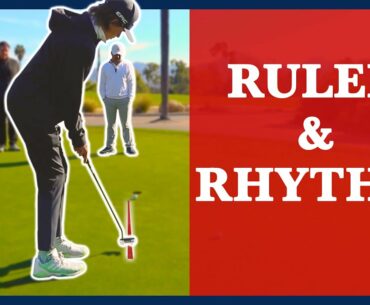 Golf Putting Drills - RULER & RHYTHM