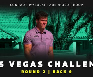 2021 Las Vegas Challenge | RD2, B9 | Conrad, Wysocki, Aderhold, Hoop | DISC GOLF COVERAGE