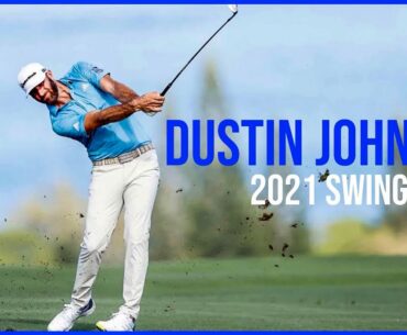 2021 Dustin Johnson Powerful Swing & Slow Motion