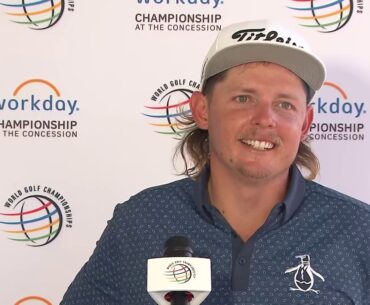 Cameron Smith Friday Flash Interview 2021 WGC Workday Championship at The Concession - Round 2