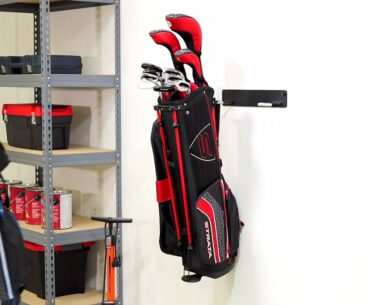 BLAT 2 Golf Bag Rack | Wall Storage Mount