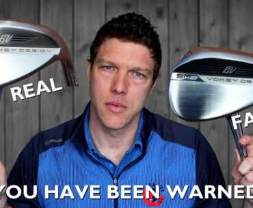 FAKE GOLF CLUBS | WATCH THIS BEFORE YOU BUY CLUBS ONLINE