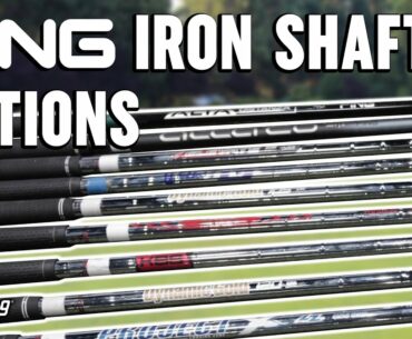 PING Irons Golf Shaft Options | Which Shaft Is Right For You?